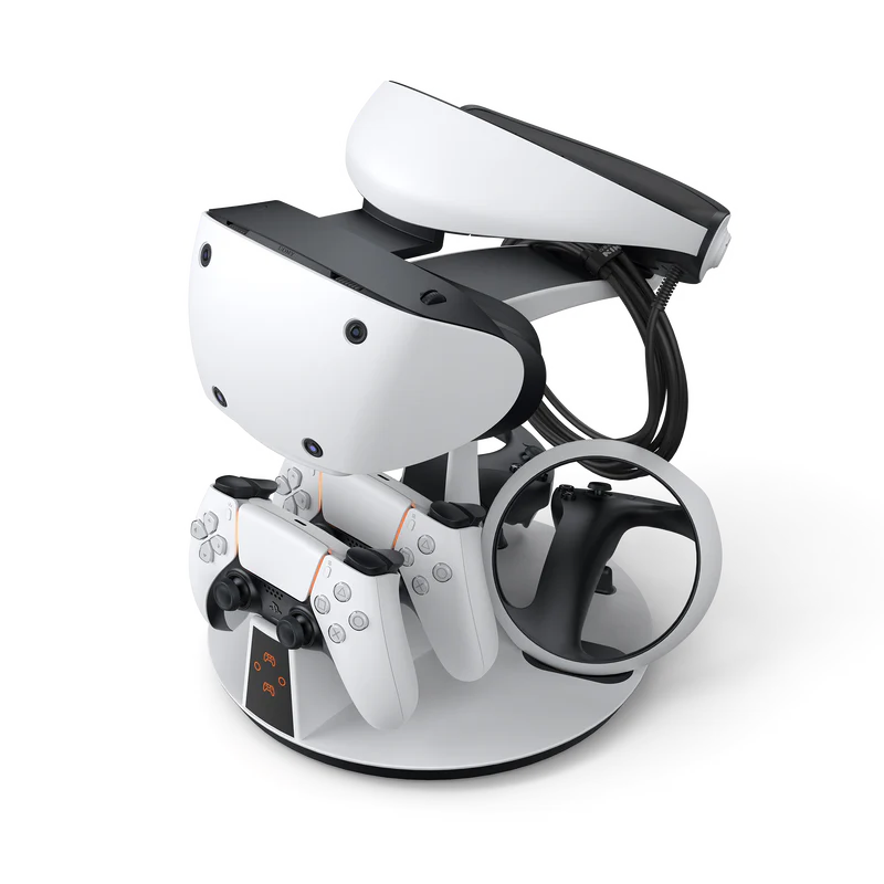 KIWI design D2 PS5用 コントローラー充電スタンド 3in1