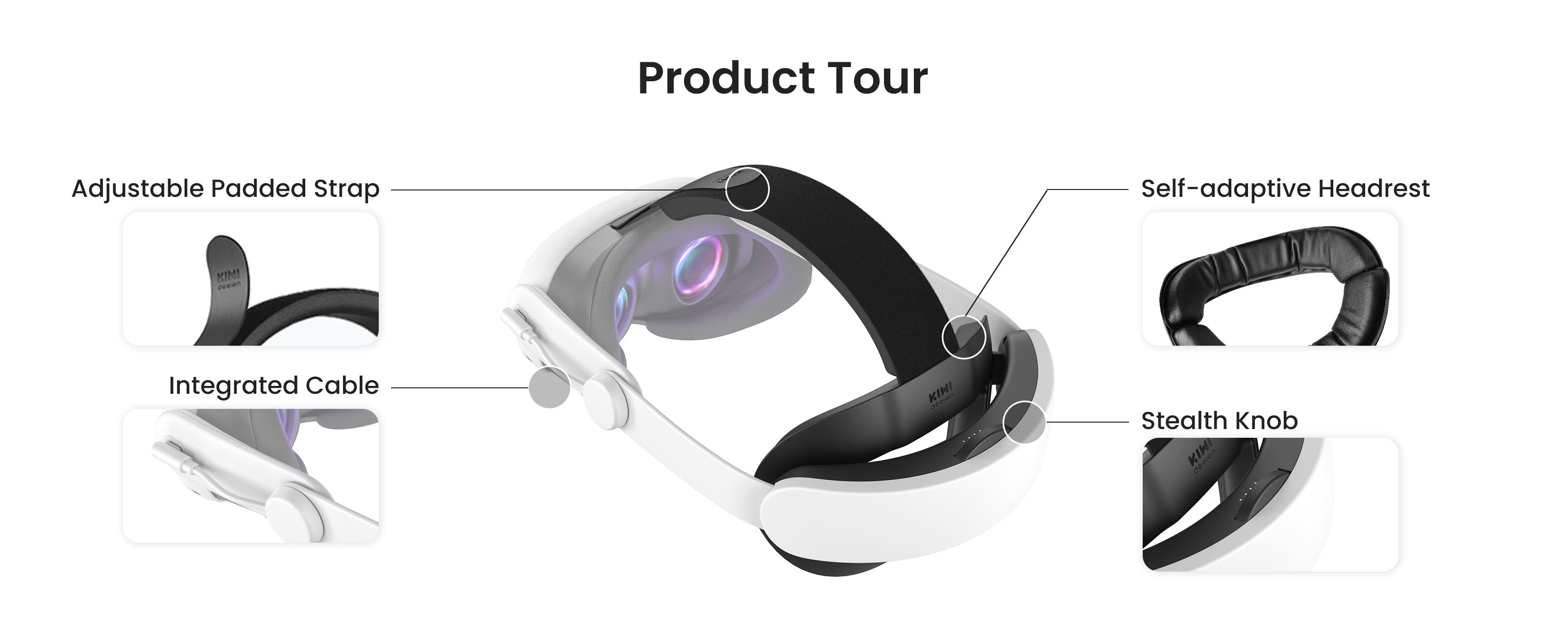 KIWI design K4 Boost Battery Strap for Meta Quest 3S 06