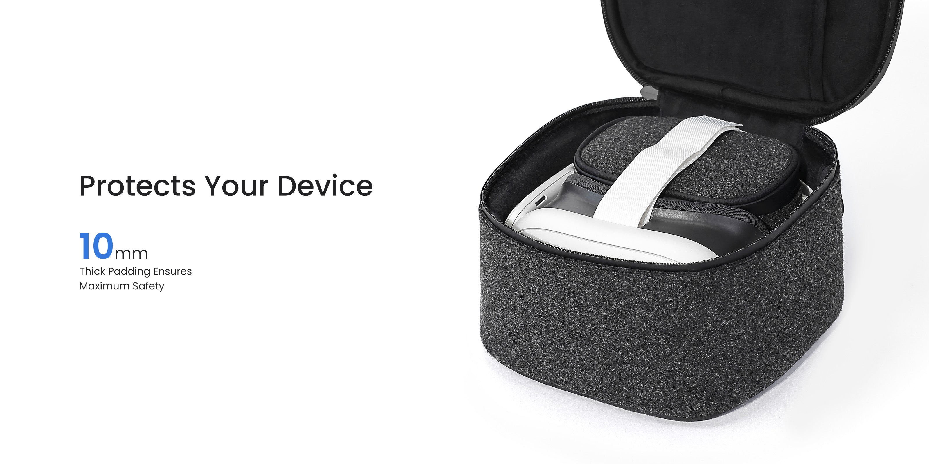 KIWI design P4 Portable Carrying Case for Meta Quest 3S 02