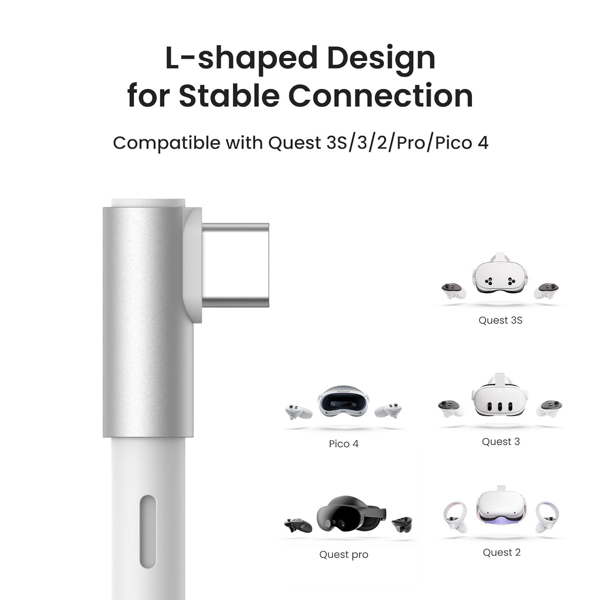 L1 Plus 13-Foot Charging Link Cable for Meta Quest and PICO 4