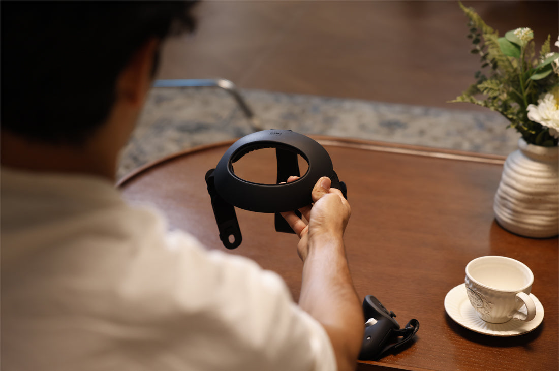 The Ultimate VRChat Upgrade: Why the KIWI design K4 Flex is the Best Quest 3/3S Strap for Lying Down