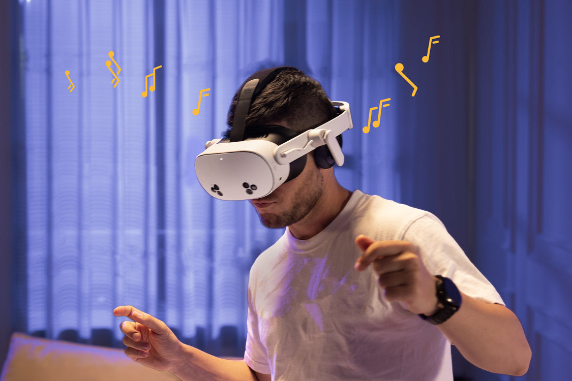 K4 Duo AIO オーディオヘッドストラップ（バッテリー内蔵）