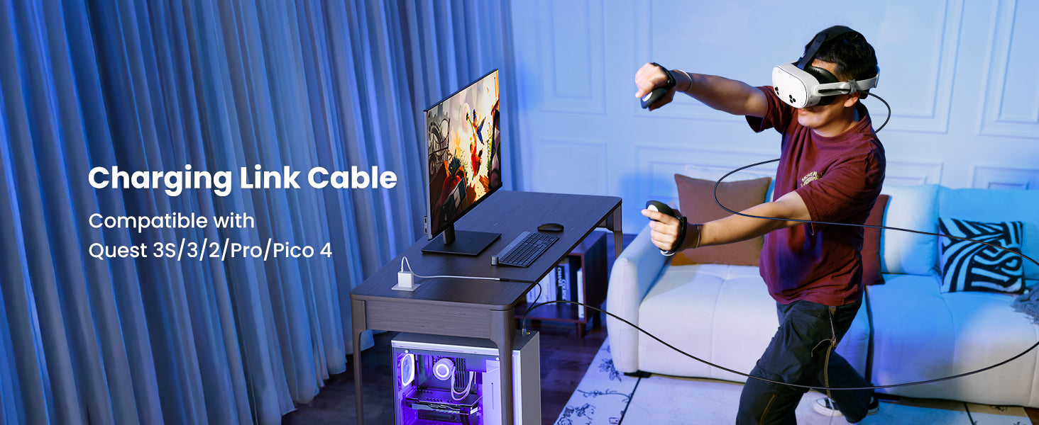 KIWI_design_L1_Plus_Link_Cable_with_Charging_16FT-USB_3.0_to_USB-C-PC1