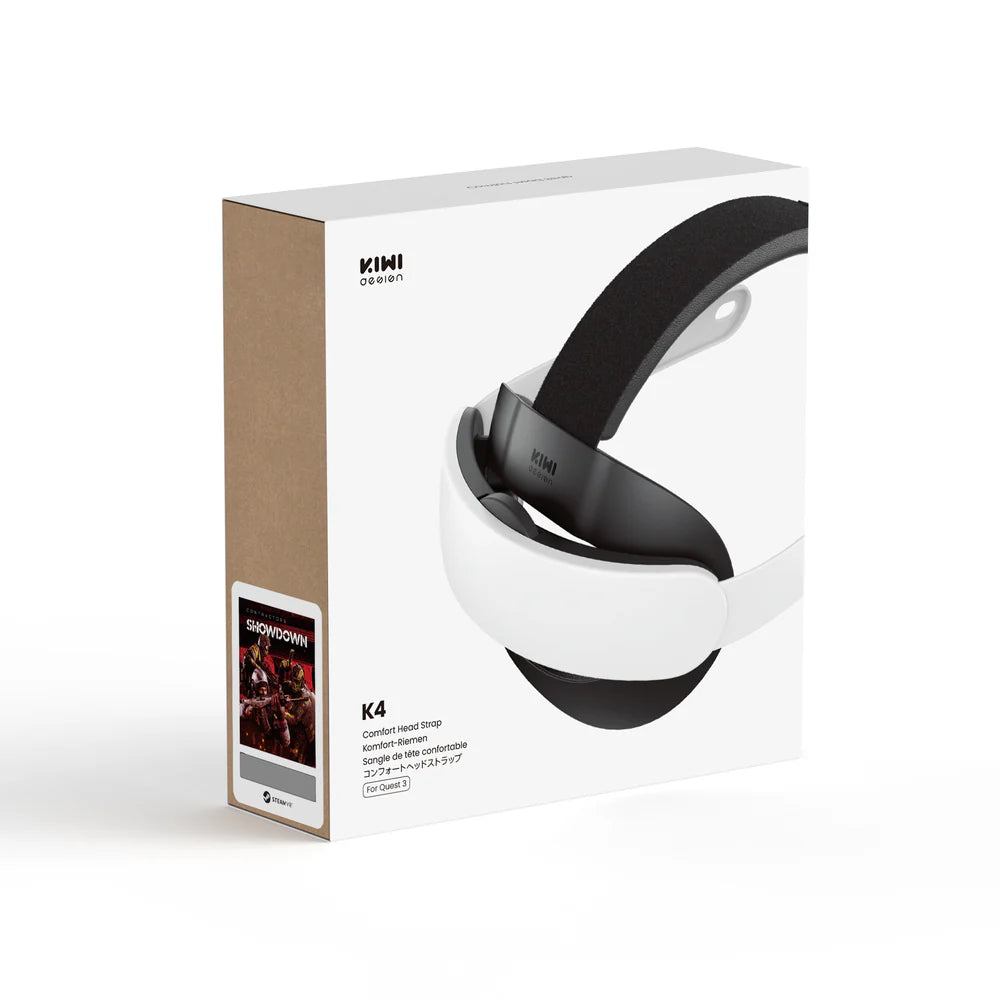 Quest3(128GB)+KIWI ヘッドストラップ K4 Quest3/3S用ヘッドストラップ快適仕様|KIWI design VR