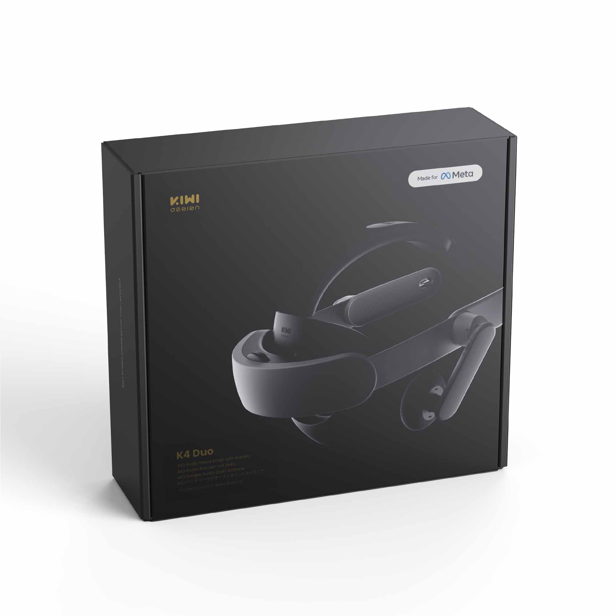 K4 Duo AIO オーディオヘッドストラップ（バッテリー内蔵）